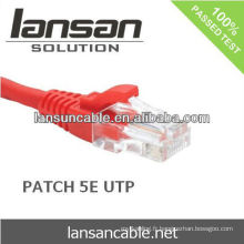 Fabriqué en Chine Rj45 4pr Cat5e Cat6 Network Patch Cable